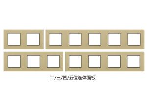 二三四五位连体面板