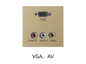 VGA、AV