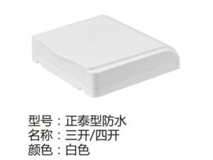 正泰型防水三开四开